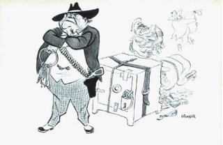 William Gropper - Cops and Robbers