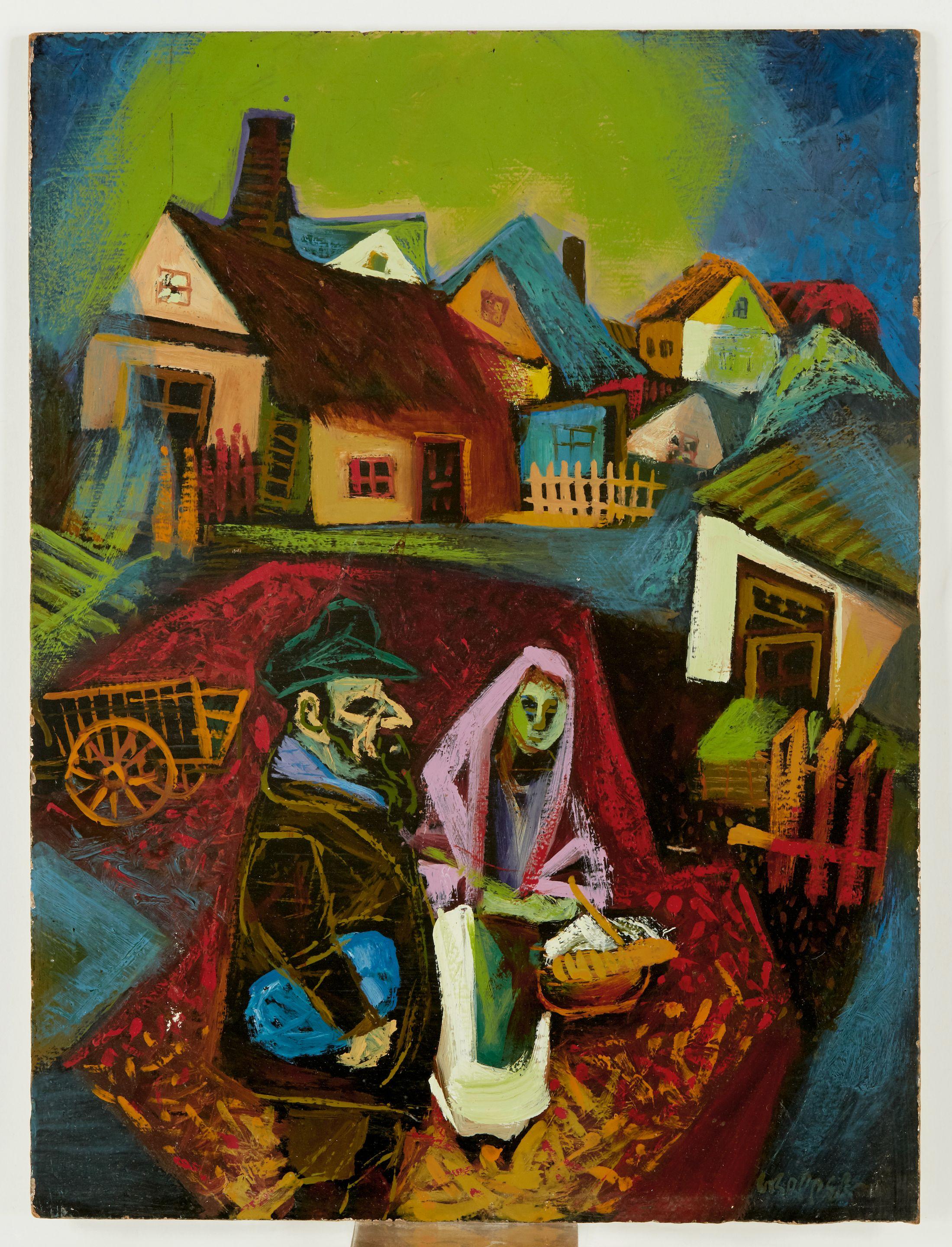 William Gropper - Old Village