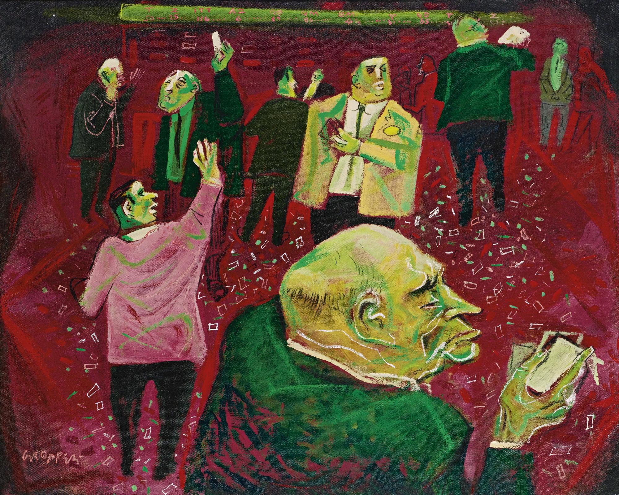 William Gropper - Stock Market