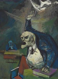 William Gropper - The Politician
