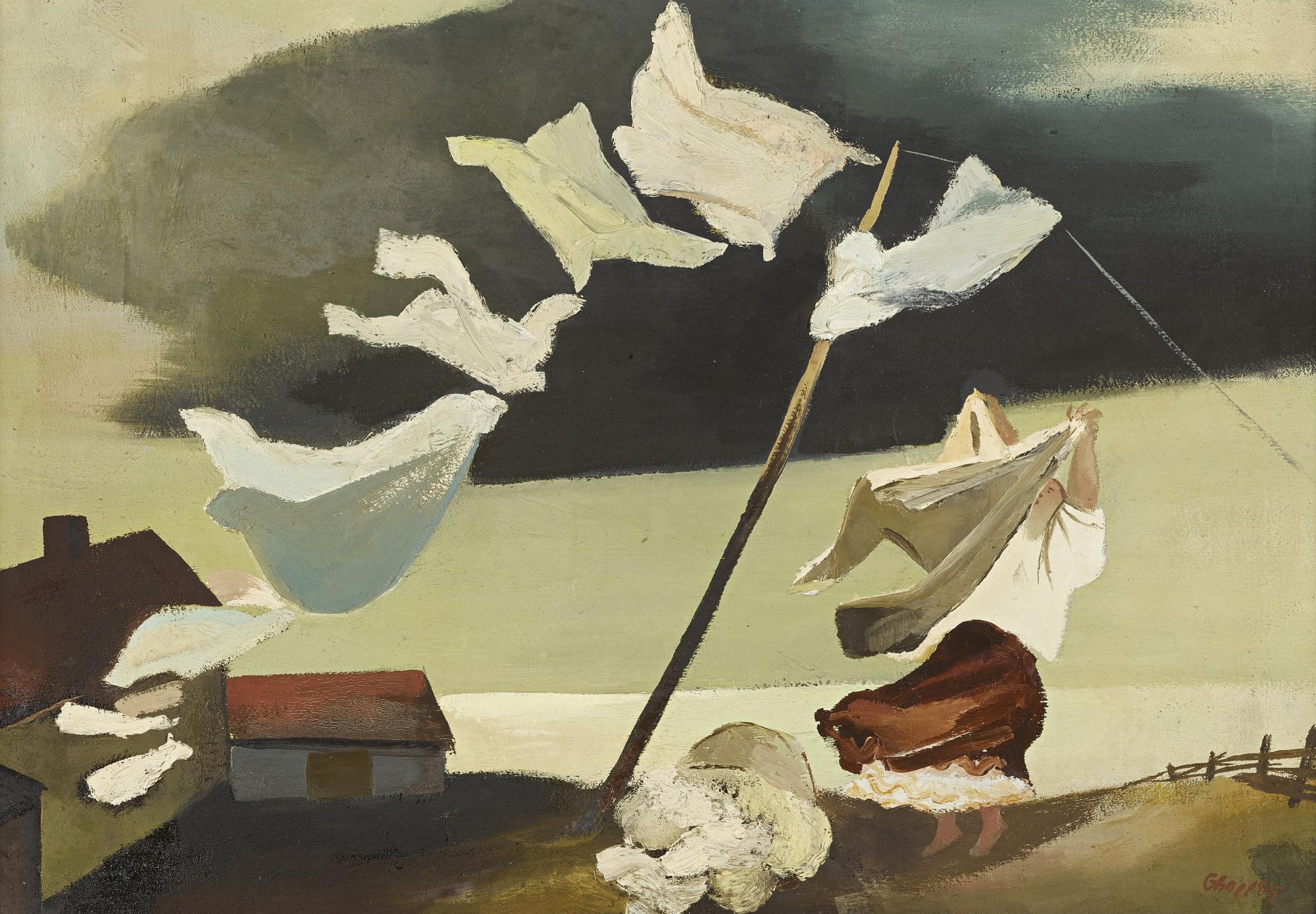 William Gropper - Wash Day