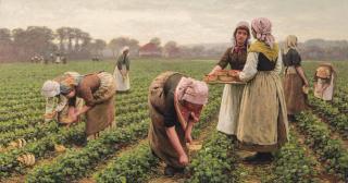 William Gunning King - Strawberry gatherers