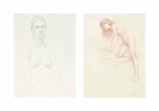 William H. Bailey - Head of a Young Woman