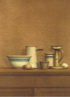 William H. Bailey - Still Life With Eggs, From America The Third Century