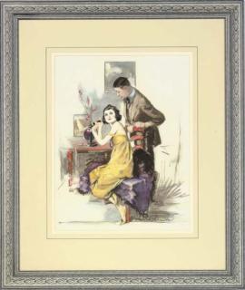 William H. Barribal - Interrupted gossip; and A lady of fashion