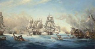William H. Bishop - The Battle of Trafalgar, 21Stoctober 1805