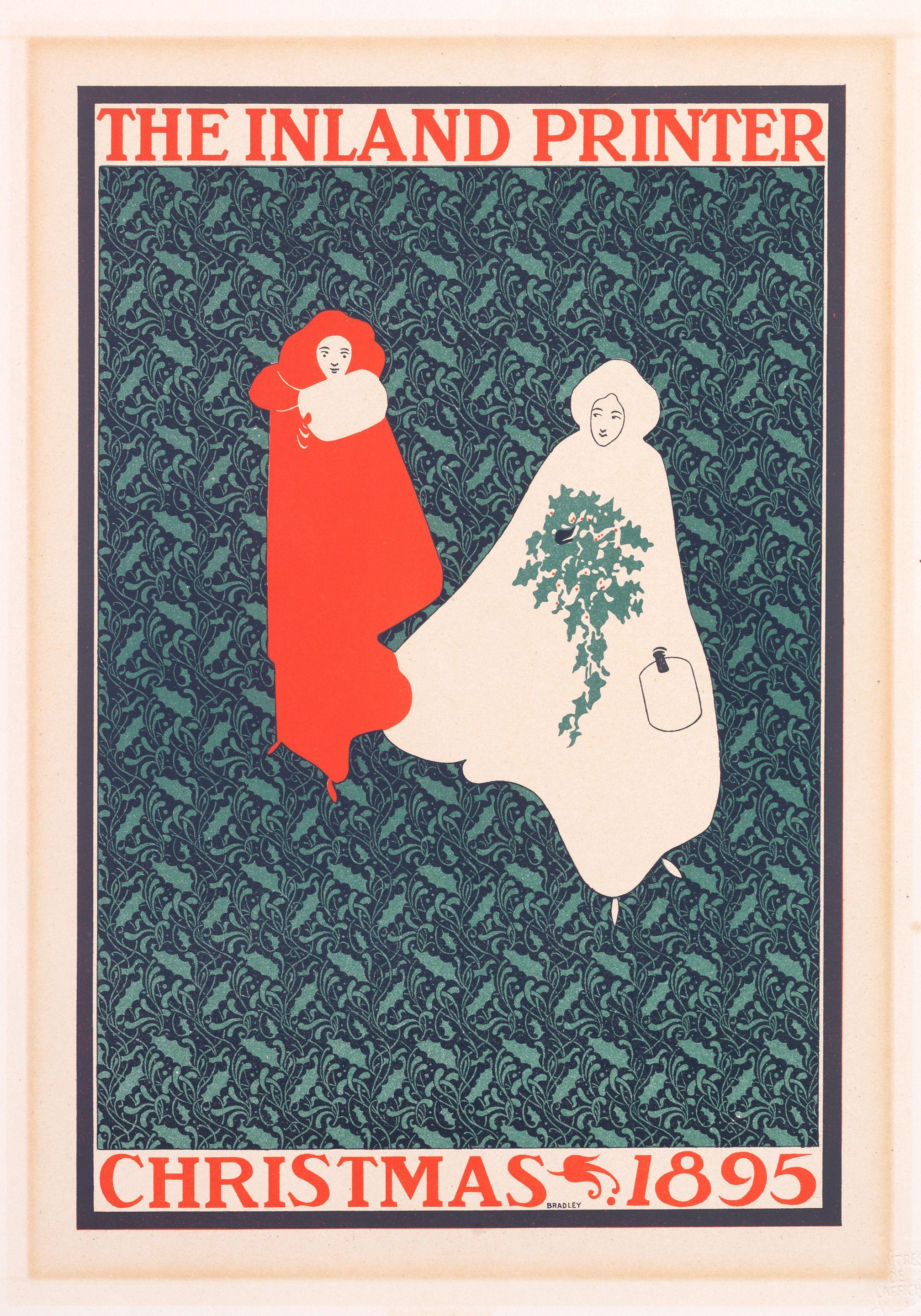 William H. Bradley - The Inland Printer. Christmas 1895