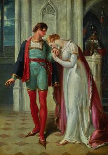 William Hamilton R.A. - Queen Margaret And Suffolk, From Shakespeare\'S King Henry Vi, Part Ii: Act 3, Scene 2