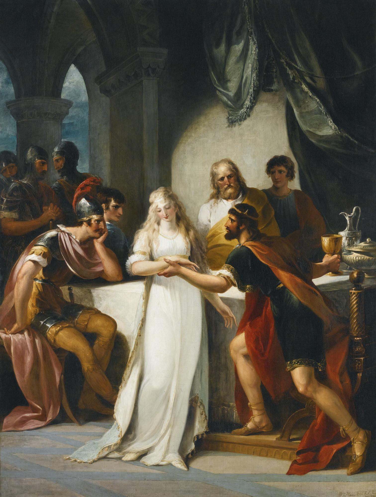 William Hamilton R.A. - Vortigern And Rowena