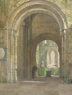 William Harding Collingwood Smith - Bell ringing at the Church of Saint Mary de Haura, New Shoreham, Sussex