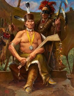 William Harry Ahrendt - Osage Chief Claremore