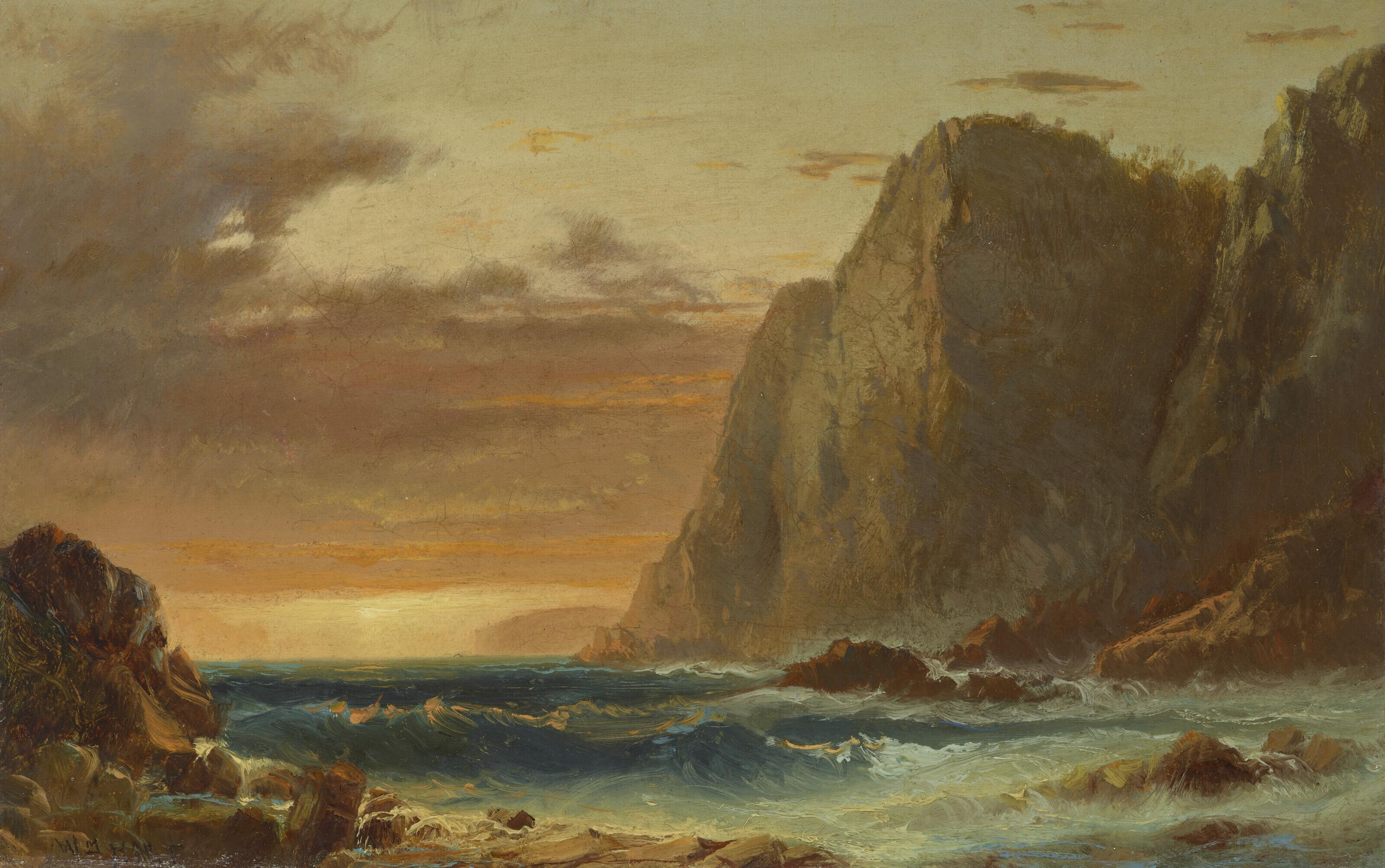 William Hart - Sunset at Grand Manan
