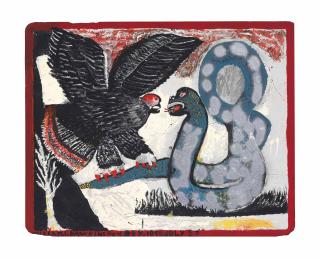 William Hawkins - Eagle And Serpent, Circa 1982