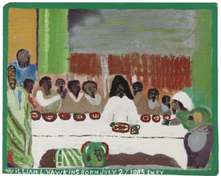 William Hawkins - Last Supper #3, circa 1984