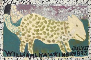 William Hawkins - Spotted Leopard, 1988