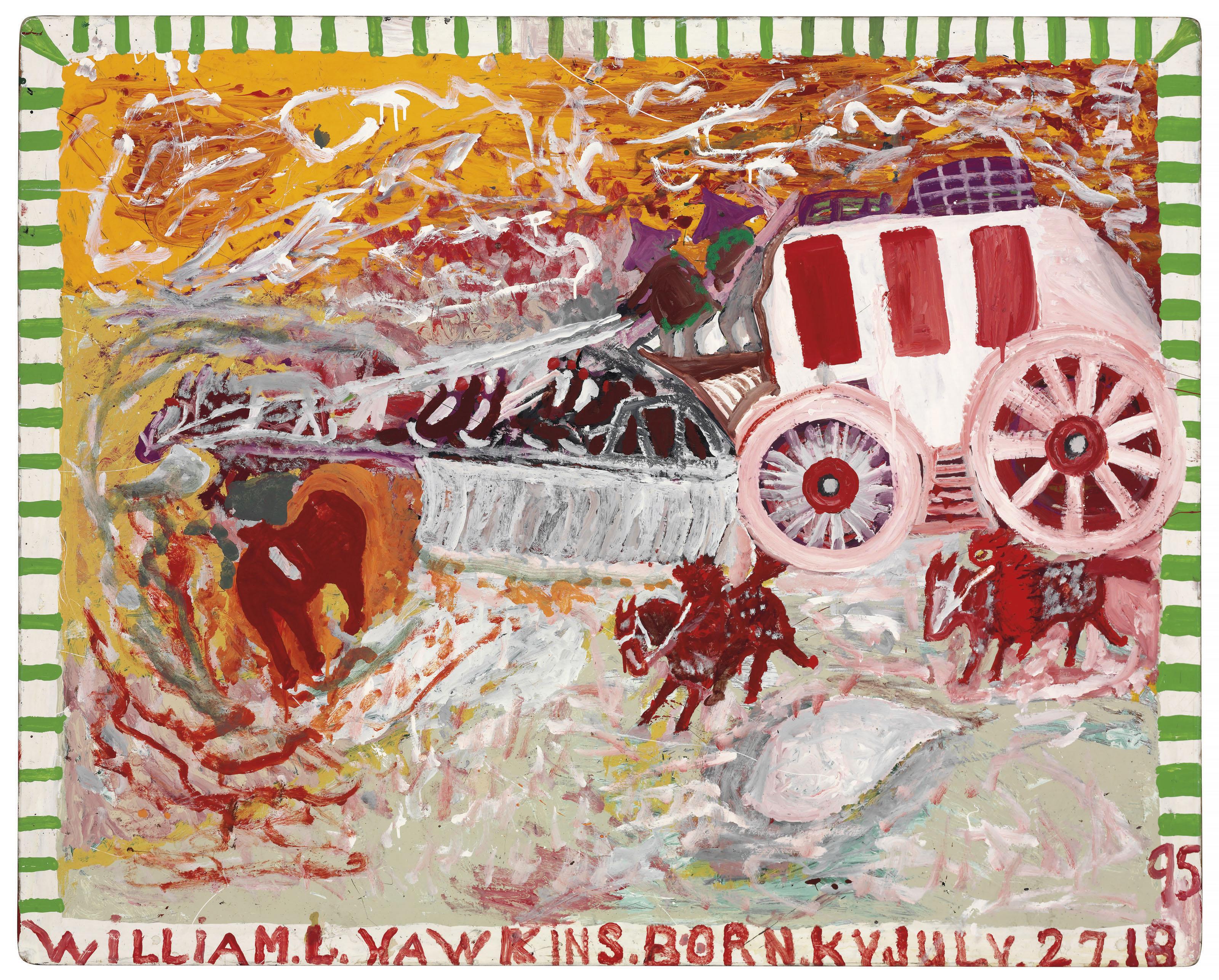 William Hawkins - The Overland Stagecoach, 1986