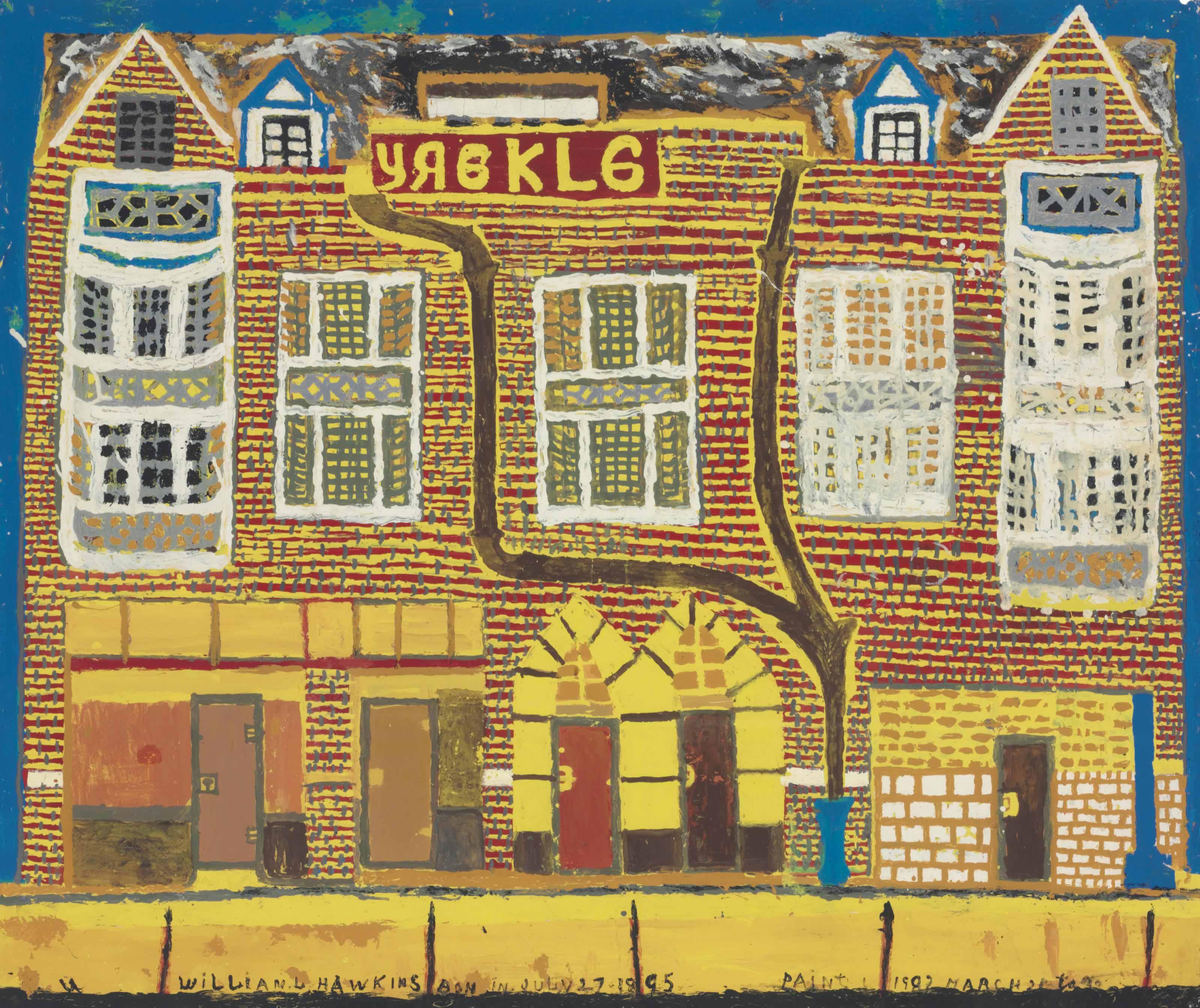 William Hawkins - Yaekle Building, Dated 1982