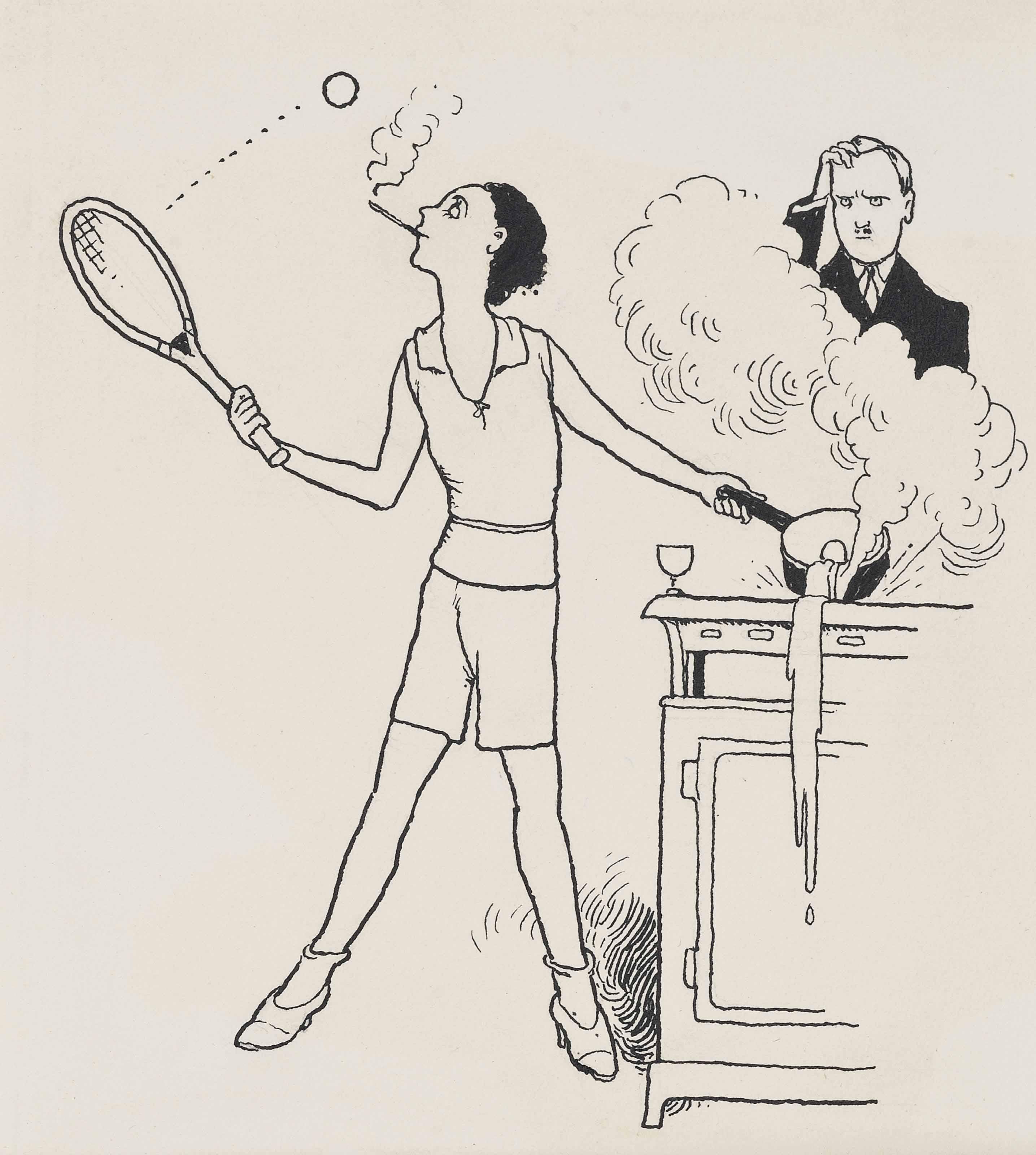 William Heath Robinson - A new game of patience; and Getting along