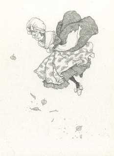 William Heath Robinson - “Old Tillie Turveycombe’S Floating By” (From ‘Tillie’)