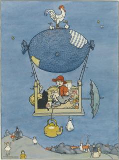 William Heath Robinson - The Air-Ship