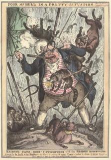 William Heath - Poor Mr Bull in a Pretty Situation