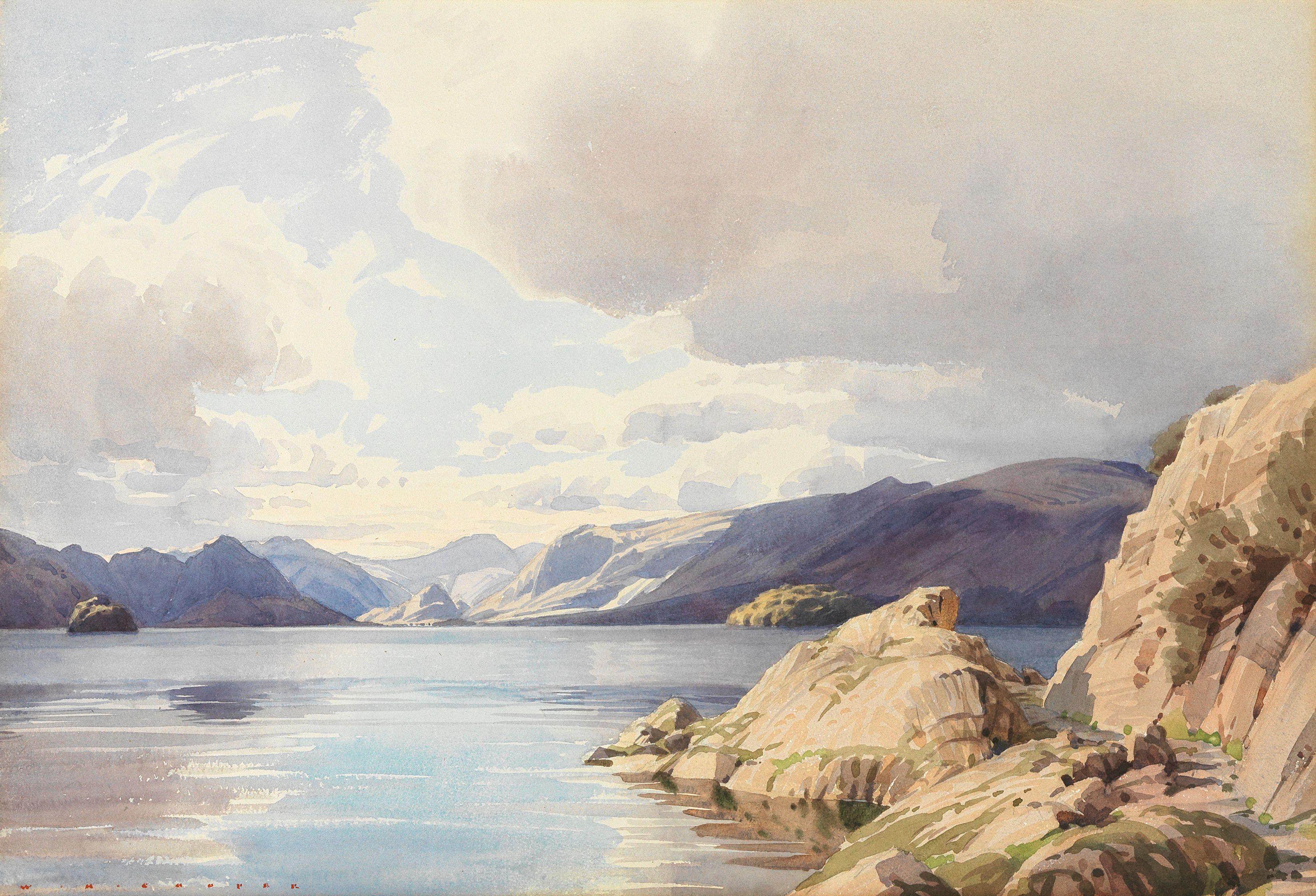 William Heaton Cooper - \'Morning Derwentwater\'