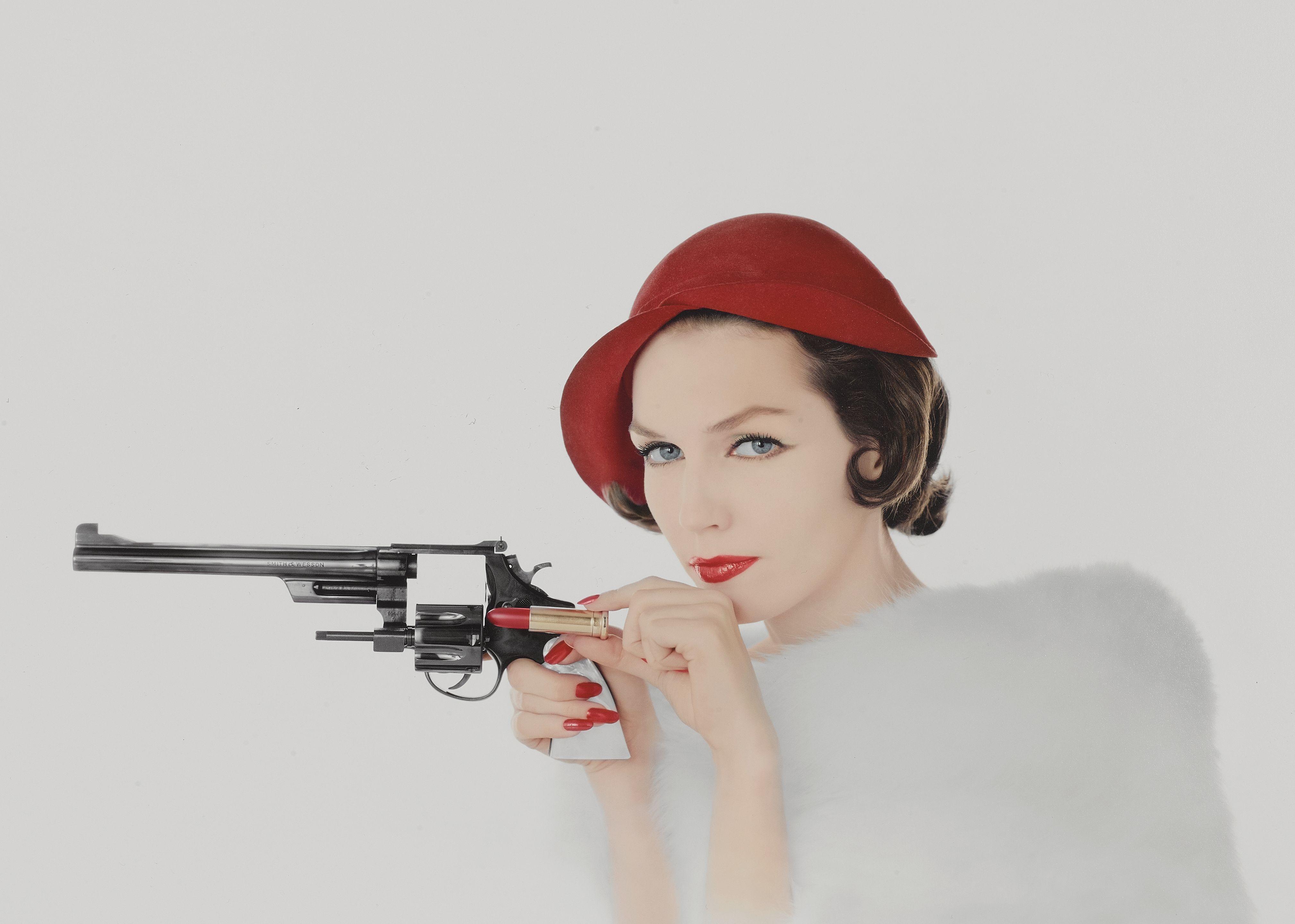 William Helburn - Lipstick Bullet, Joanna McCormick, 1955