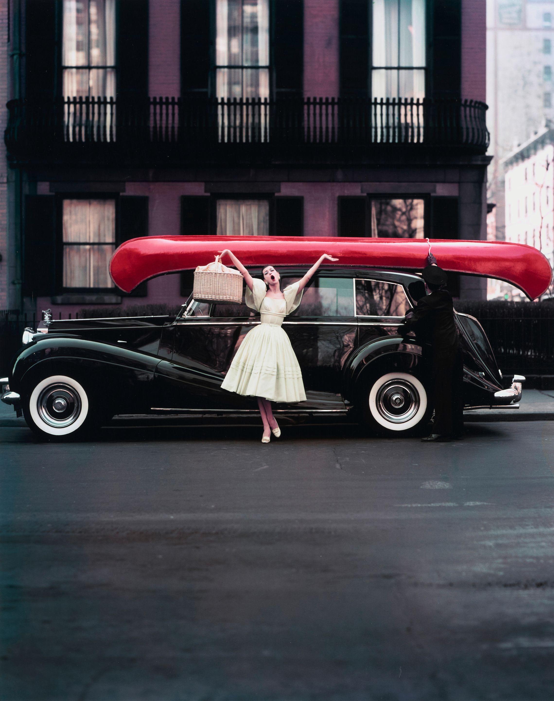 William Helburn - Red Canoe (Barbara Mullen, Gramercy Park, NYC)