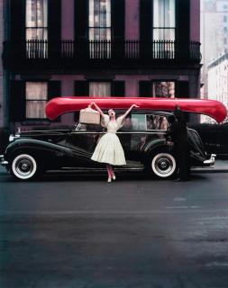 William Helburn - Red Canoe (Barbara Mullen, Gramercy Park, NYC)