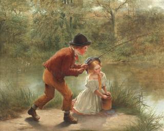 William Hemsley - \'The enthusiastic angler\'