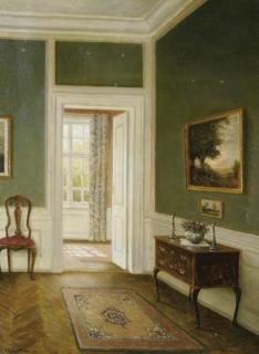 William Henriksen - A Sunlit Interior