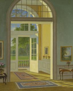 William Henriksen - Hall At Heathersbrook Yard \'Niva\'