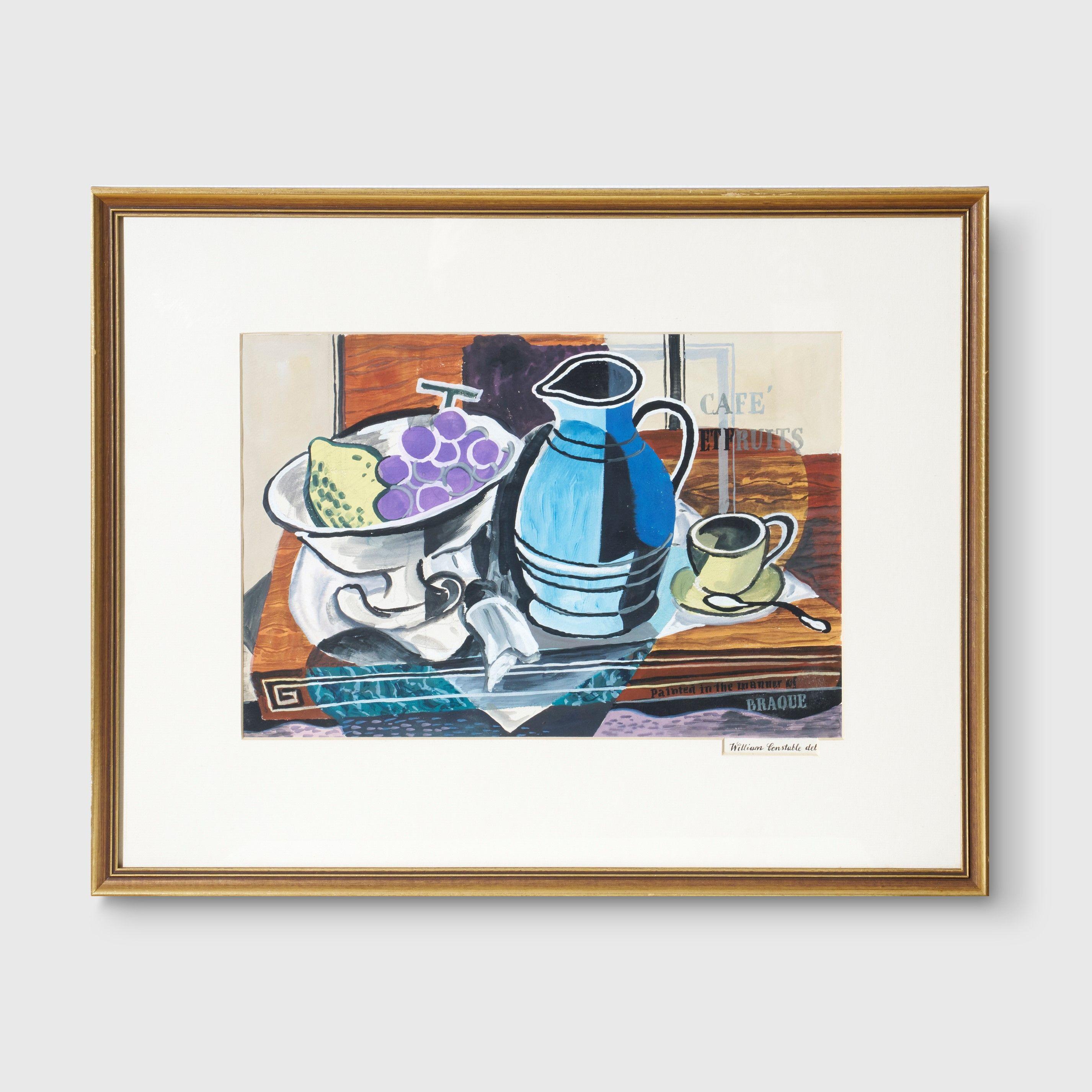 William Henry Archibald Constable - Cafe et Fruits