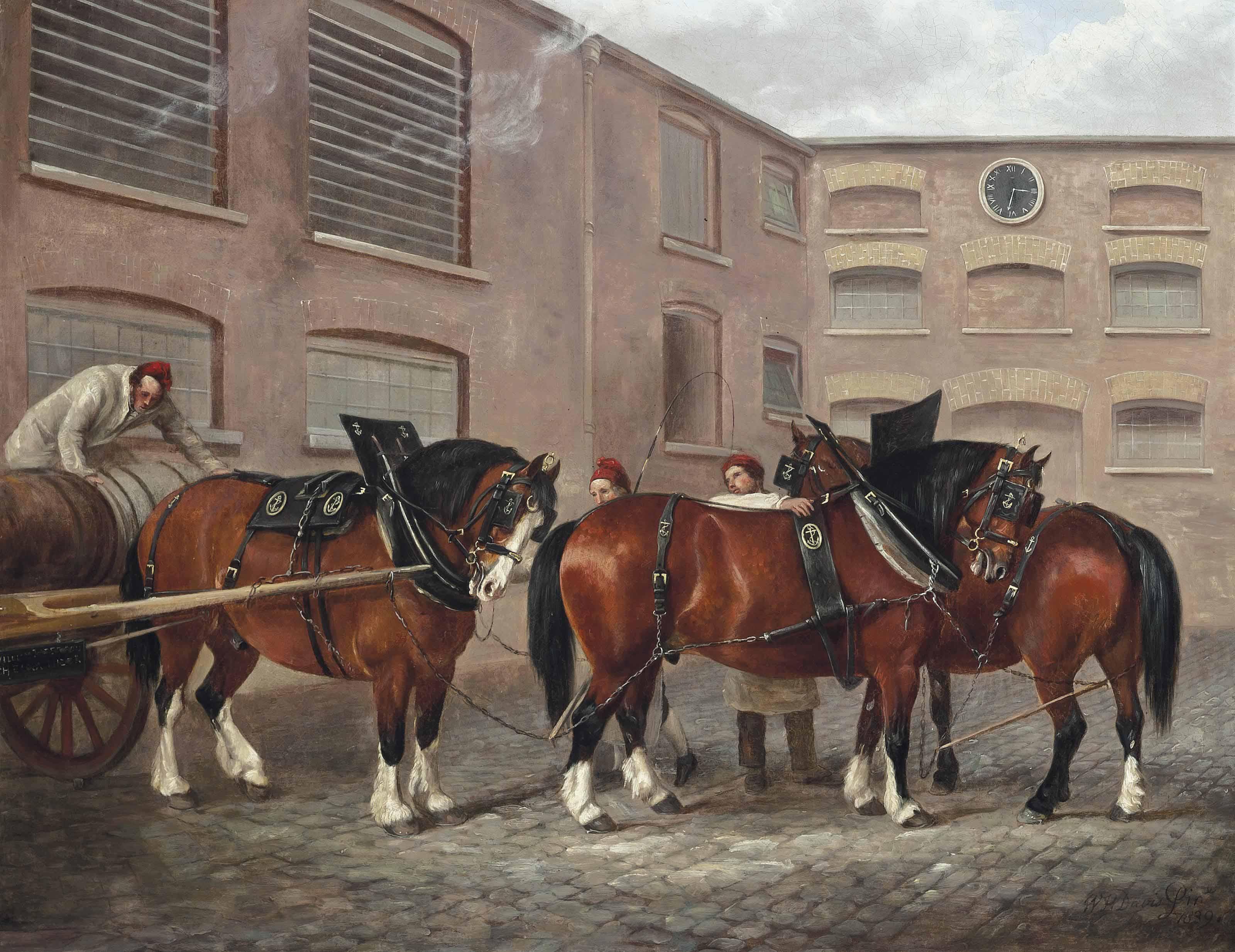 William Henry Davis - Preparing The Drey