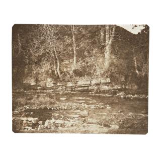 William Henry Fox Talbot - A Mountain Rivulet Which Flows At The Foot Of Doune Castle