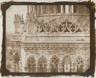 William Henry Fox Talbot - Cathédrale D\'Orléans, 1843Salt Paper Print From A Calotype Paper Negative.