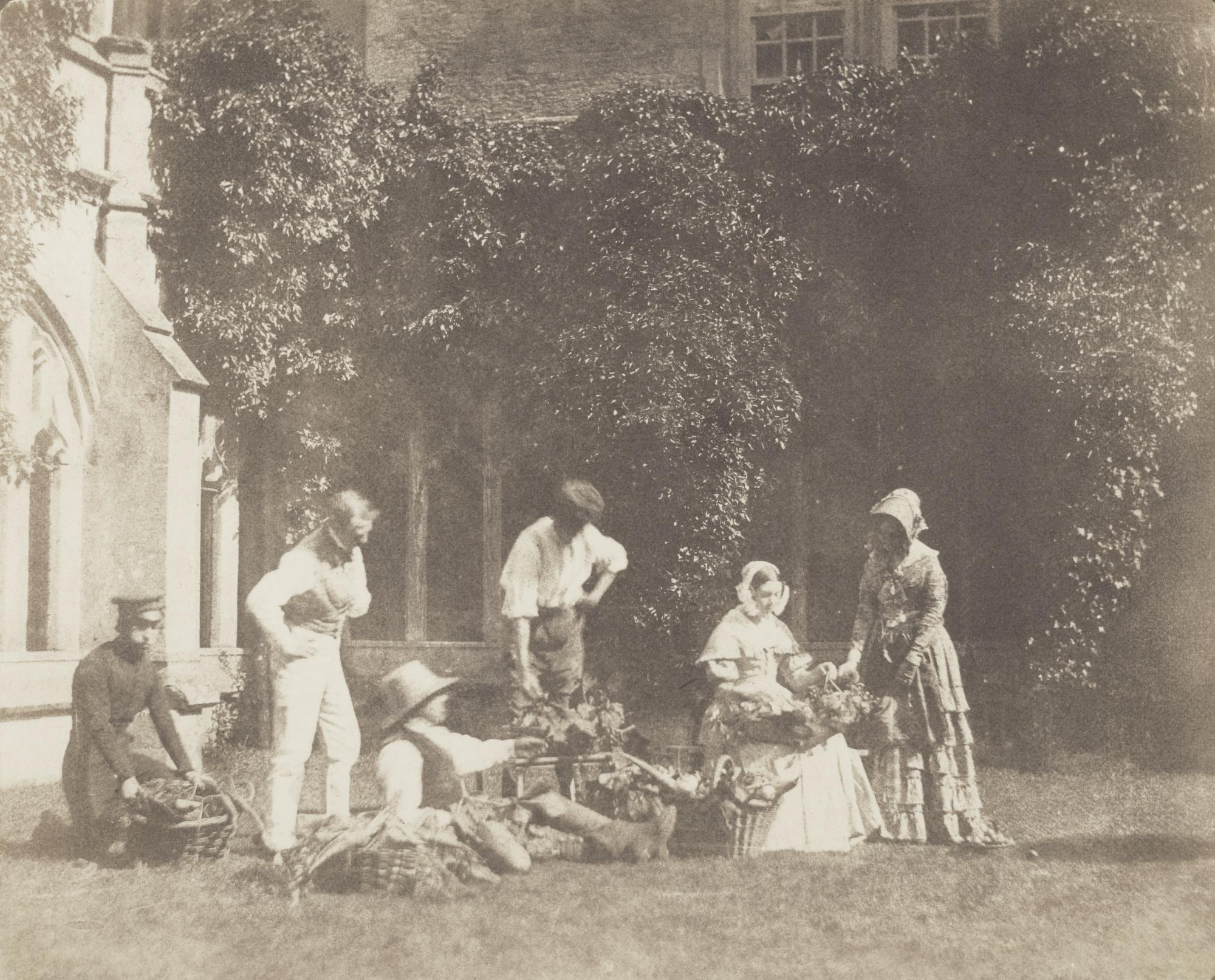 William Henry Fox Talbot - The Fruit Sellers