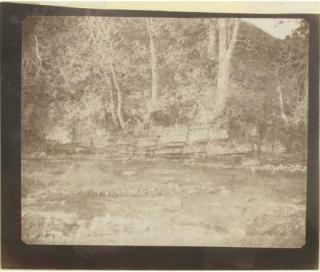 William Henry Fox Talbot - The Rivulet That Runs At The Base of Castle Doone, Scotland, 1844