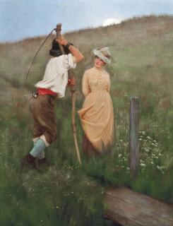 William Henry Gore, R.B.A. - By unfrequented ways