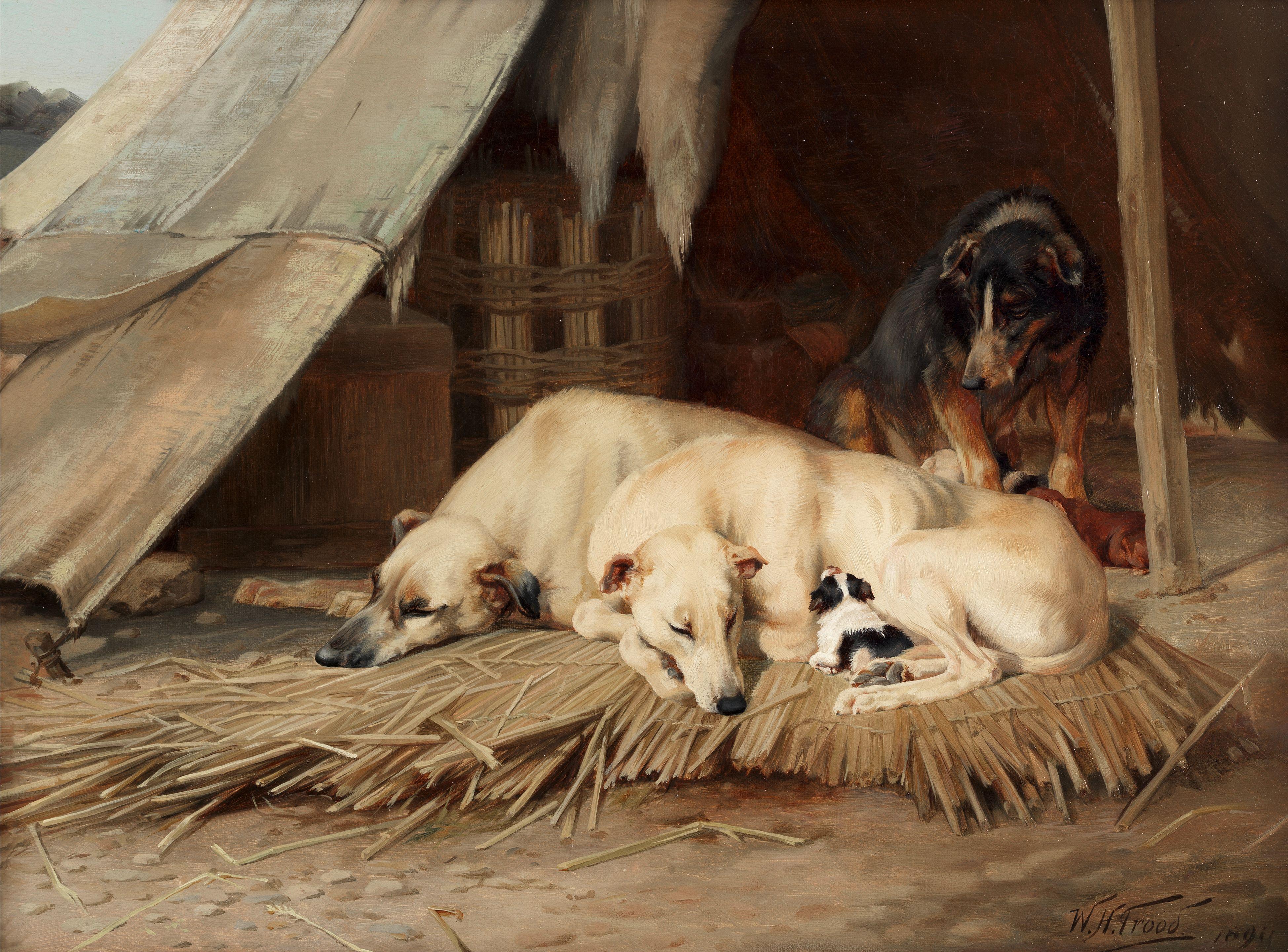 William Henry Hamilton Trood - A happy family