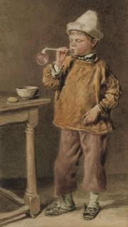 William Henry Hunt, O.W.S. - Bubbles