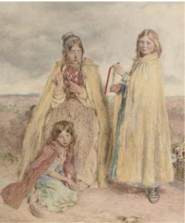 William Henry Hunt, O.W.S. - The Finishing Touches