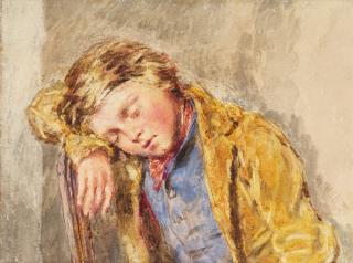 William Henry Hunt - A collection of four figure studies