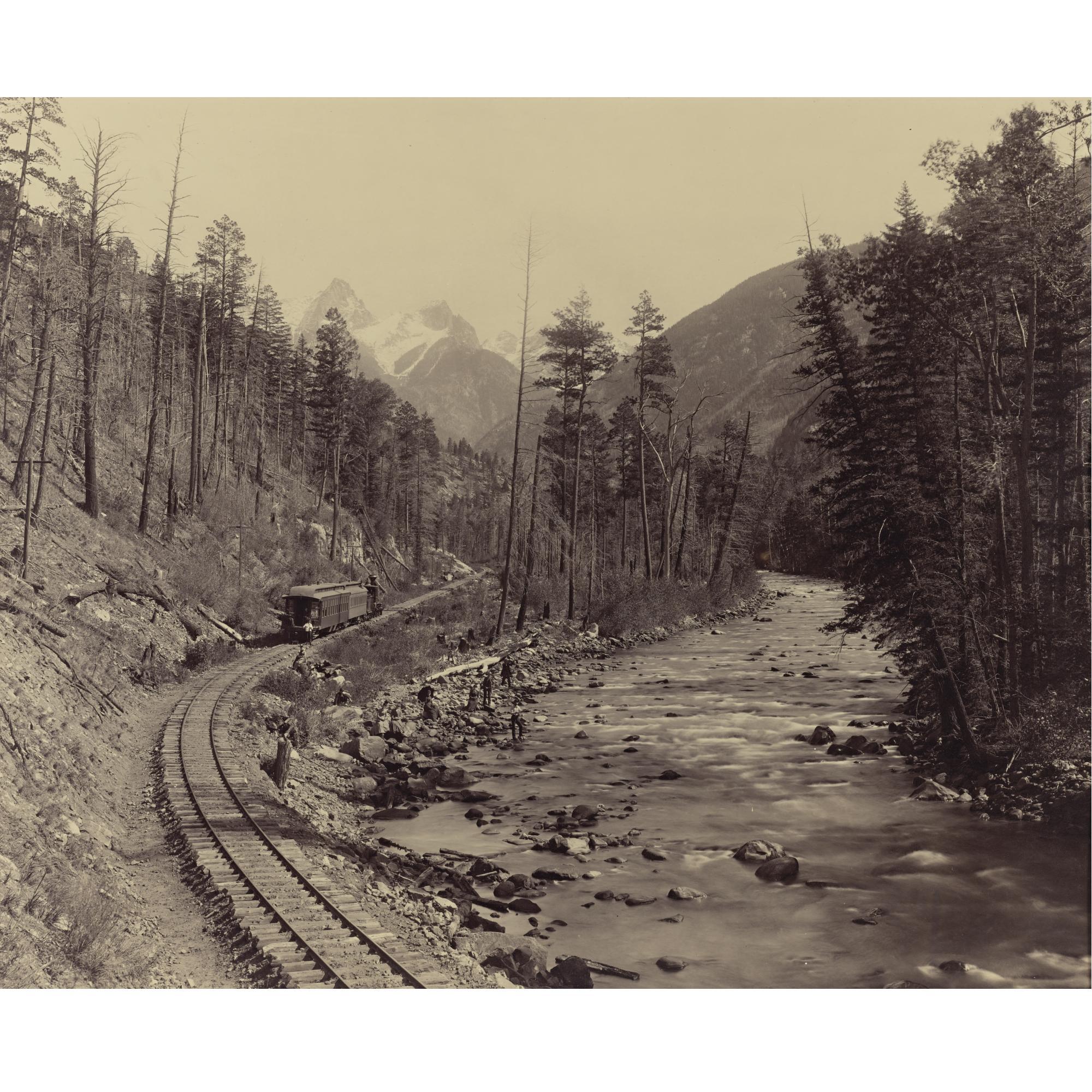 William Henry Jackson - \'Canon Of The Rio Las Animas\'