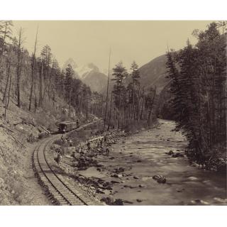 William Henry Jackson - \'Canon Of The Rio Las Animas\'