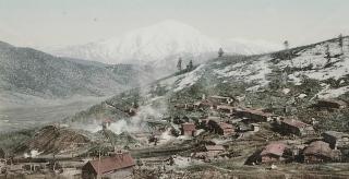 William Henry Jackson - Mount Sopris from Spring Gulch Mine, Colorado; and New York Harbor and Skyline 2