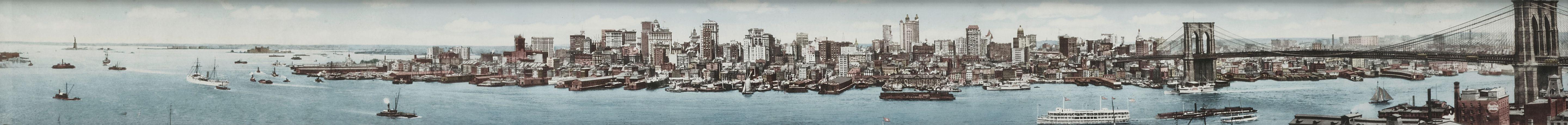 William Henry Jackson - New York Harbor and Skyline