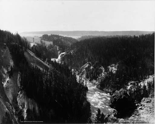 William Henry Jackson - Upper Falls of the Yellowstone