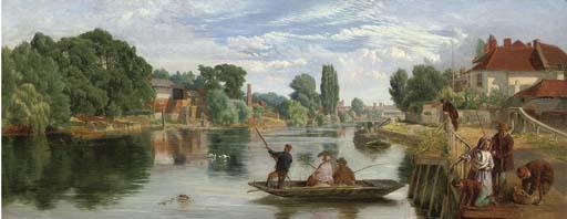 William Henry Knight - On The Thames, Staines