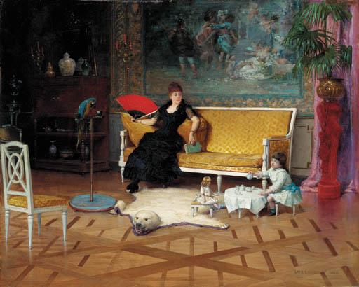 William Henry Lippincott - Afternoon Tea